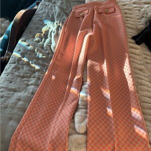 Designer Stylish camel and orange Patterned Pants. I bought in Greece .